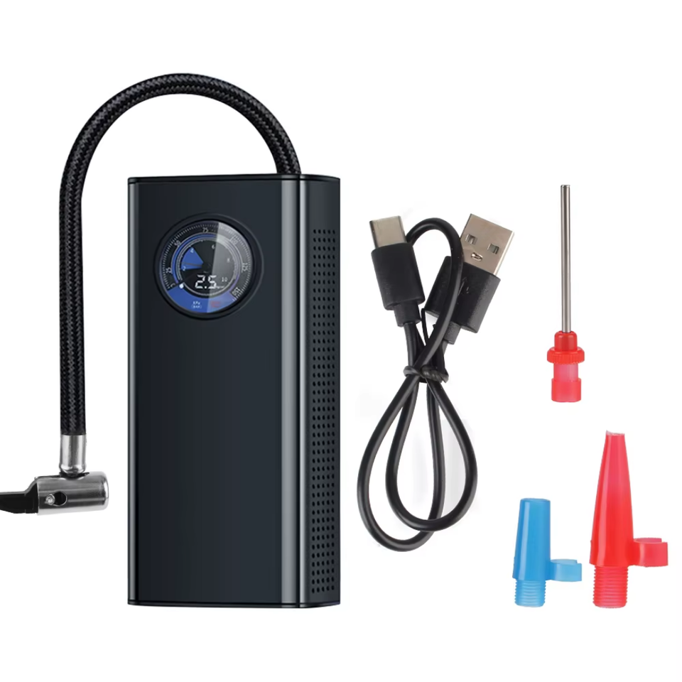 INFLADOR DE LLANTAS PORTÁTIL MULTIFUNCIONAL