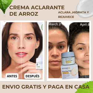 CREMA ACLARADORA DE ARROZ -💫💝 Envio gratis paga al recibir 💫💝